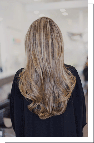 Long blond hair with balayage - hair - hair services - style - TH Studio